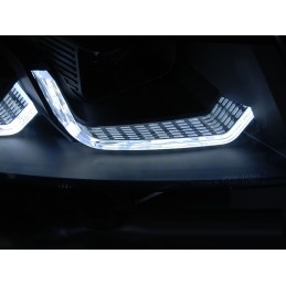 Phares avants LED DYNAMIQUE pour VW T6.1 2020-2024 - Chrome