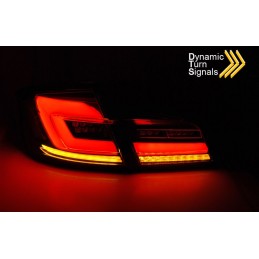 Bakljus för BMW 5-serie F10 med dynamiska LED-indikatorer