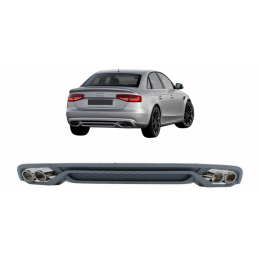 Kit diffusore posteriore dal look sportivo per AUDI A4 B8.5 2011-2025