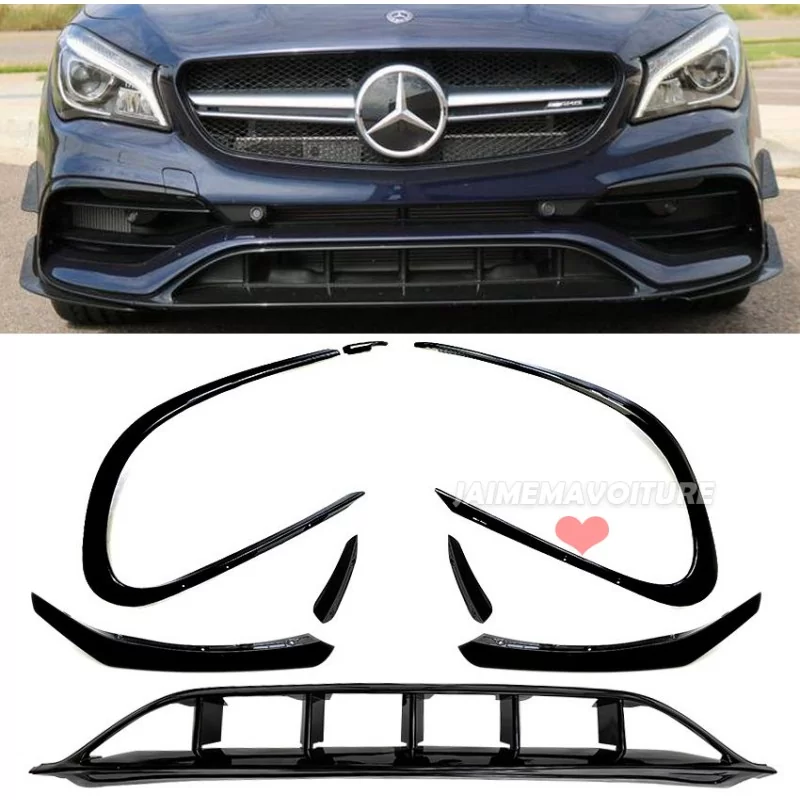 Aero påbyggnadssats Mercedes CLA AMG Facelift 2016 2017 2018 2019