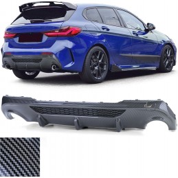 M Performance carbon-look diffuser for BMW 1 Series F40