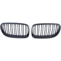 Calandre noire mate double barre pour BMW Série 3 2008-2012