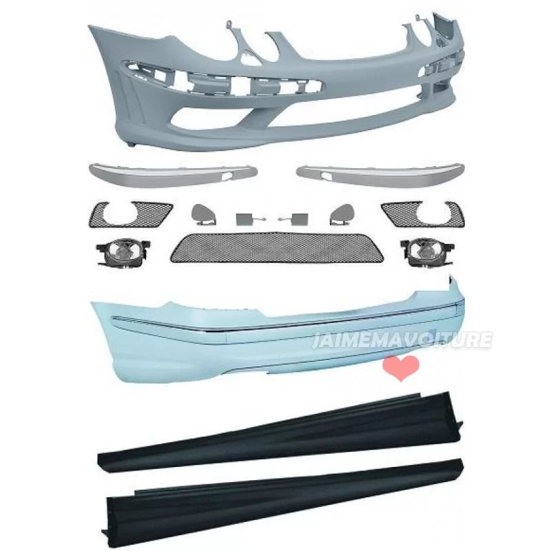 Koetswerkset voor Mercedes E-Klasse W211 AMG E55 2002-2006