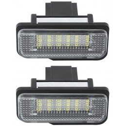 Targa a led allo xeno per Mercedes Classe E 2002-2009