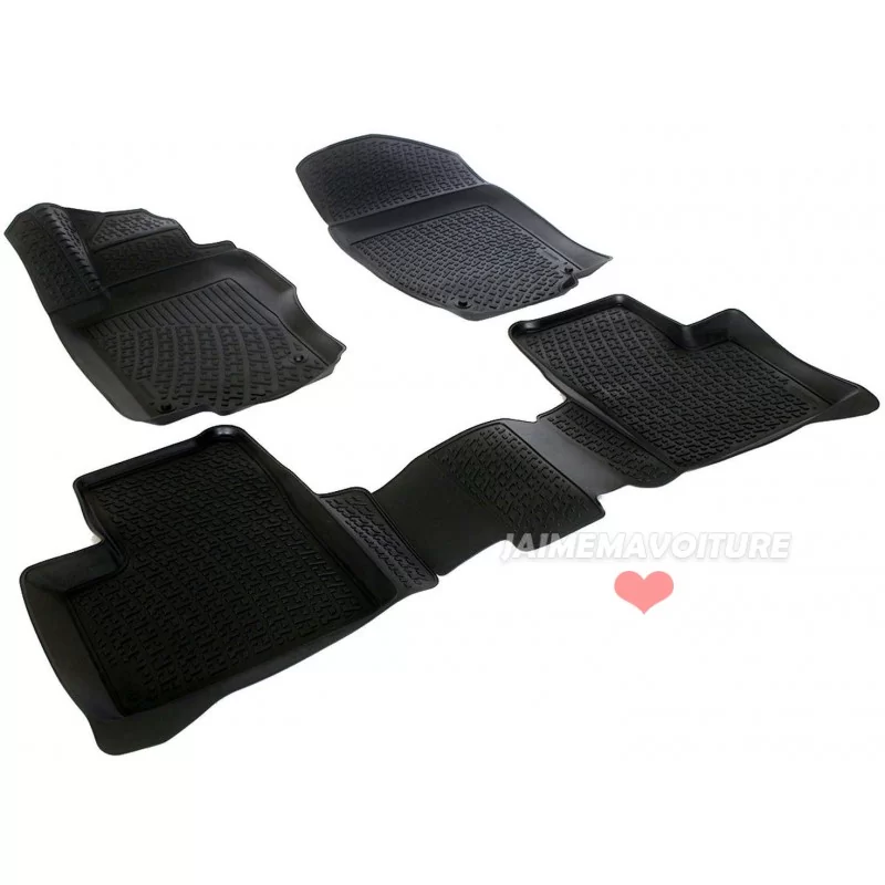 Rubber carpet set for Mercedes ML W164