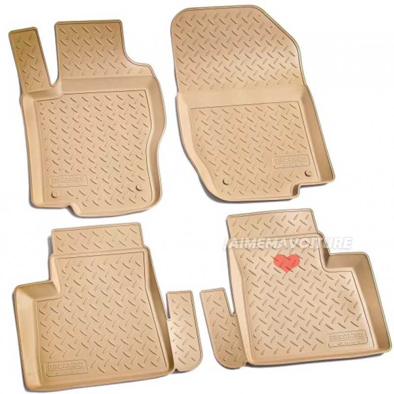 Beige heltäckningsmatta för Mercedes ML W164 2005-2011