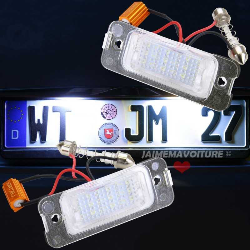 LED XENON registreringsskylt för Mercedes ML W164 2005-2011