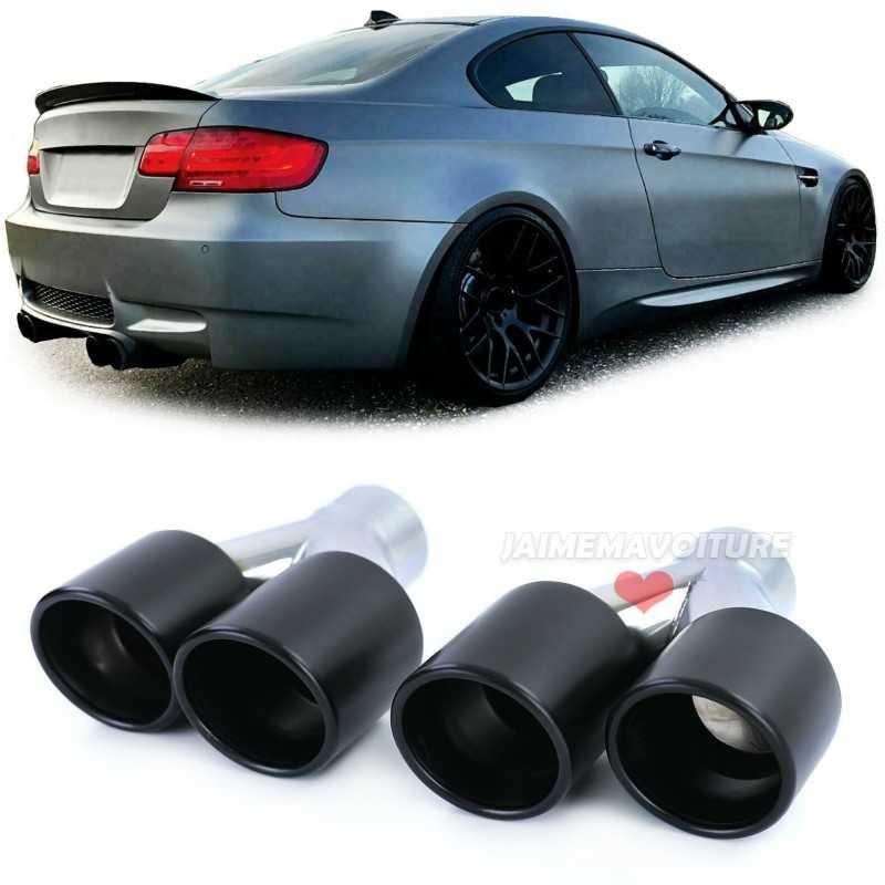 Svarta avgasrör för BMW E92 E93