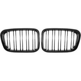 Dubbele radiatorroosterstangen voor BMW E46 berline 1998-2001