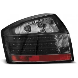 Svarta LED-bakljus för Audi A4 8E
