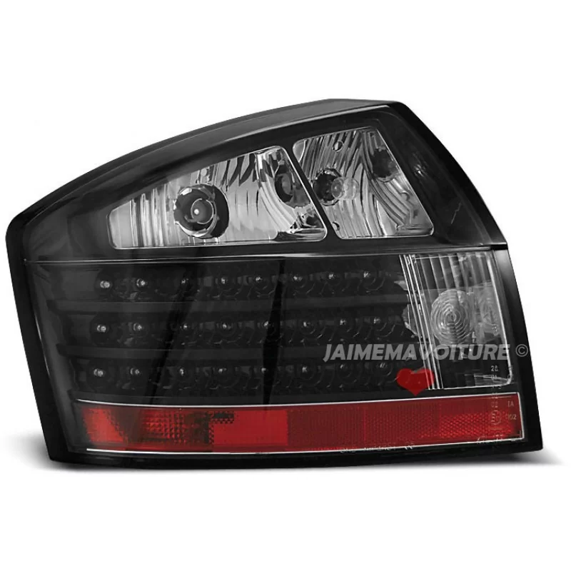 Zwarte LED-achterlichten voor Audi A4 8E