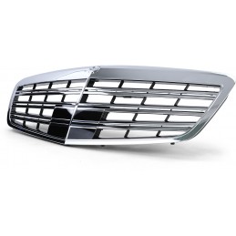 Kylargrill till Mercedes S-klass AMG 2009-2013 krom