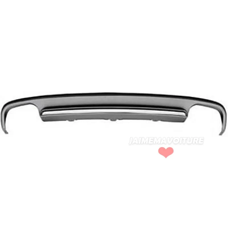 Kit diffuseur spoiler et embouts d'échappement look AUDI S6 2011-2014