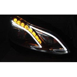 Pilotos traseros led para Mercedes Clase E W212 - blanco rojo