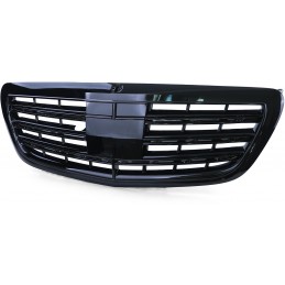 Rejilla negra brillante para Mercedes Clase S W222 2013-2020 - con NIGHTVISION