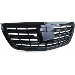 Svart högglansgrill till Mercedes S-klass W222 2013-2020 - med NIGHTVISION