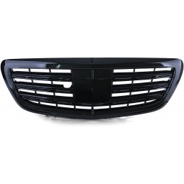 Svart högglansgrill till Mercedes S-klass W222 2013-2020 - med NIGHTVISION