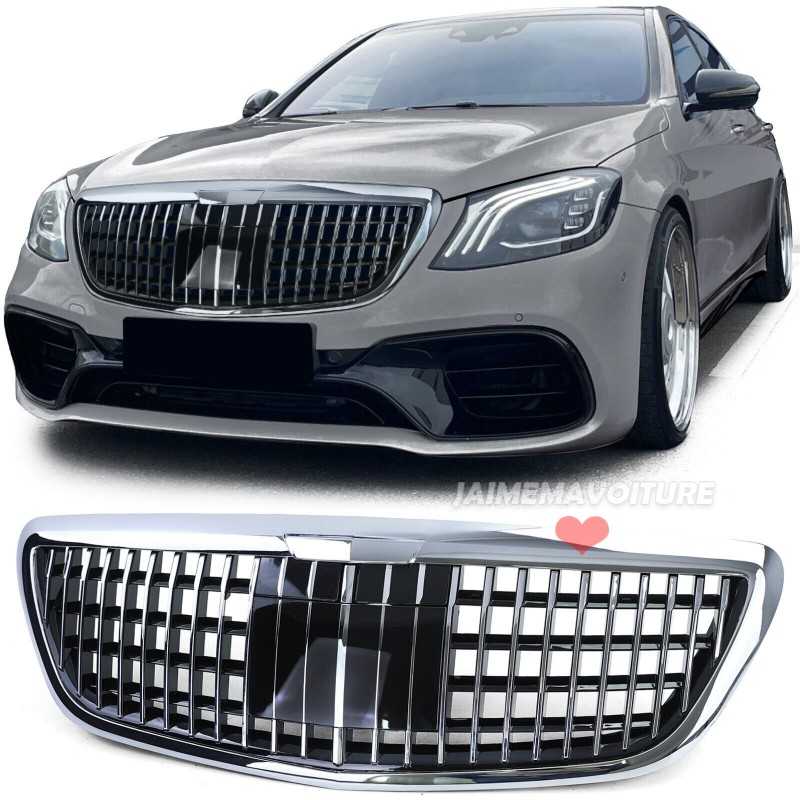 Calandre tuning chrome pour Mercedes Classe S W222 2013-2020