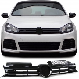 Grille for Golf 6 without logo black