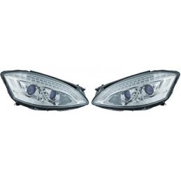 LED-frontljus till Mercedes S-klass W221 2005-2009