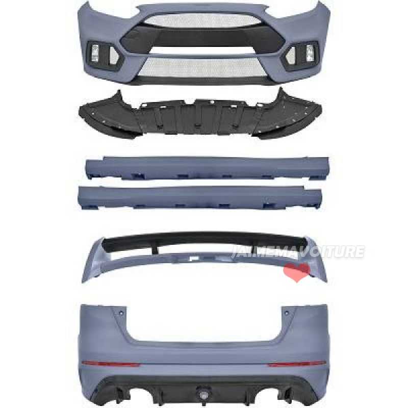 Rear bumper for FORD FOCUS 2014-2017 look RS