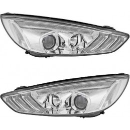 Front headlights for Ford Focus 4 - black