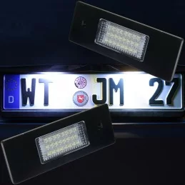 LED-nummerskyltsbelysning för BMW 1-serie