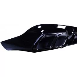 Kit diffuseur noir verni pour Mercedes CLS C257 look 63 AMG