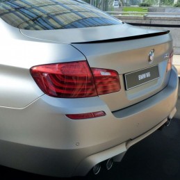 Black painted spoiler lip for BMW 5 Series F10