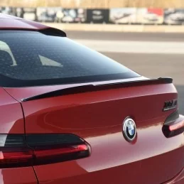 För BMW X4 G02 svart M Performance spoiler