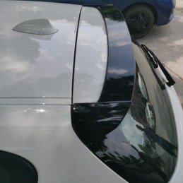 Svartlackerad spoiler, BMW 1-serie E87 E81 takspoiler