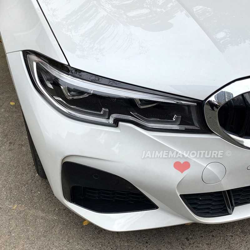 Paupières phares tuning BMW Série 3 G20 G21 2019 2020 2021 2022