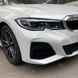 Paupières de phares noires pour BMW Série 3 G20 G21 2019-2022