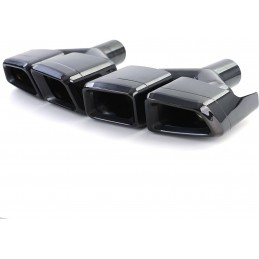 aMG 63 black diffuser tip kit for Mercedes CLS C118