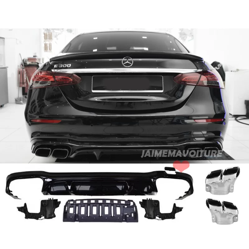 Kit de parachoques trasero AMG Mercedes Clase E W213 E63