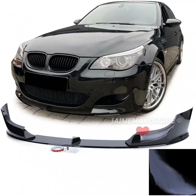 Lame noire vernie pour BMW Série 5 Pack M 2003-2010