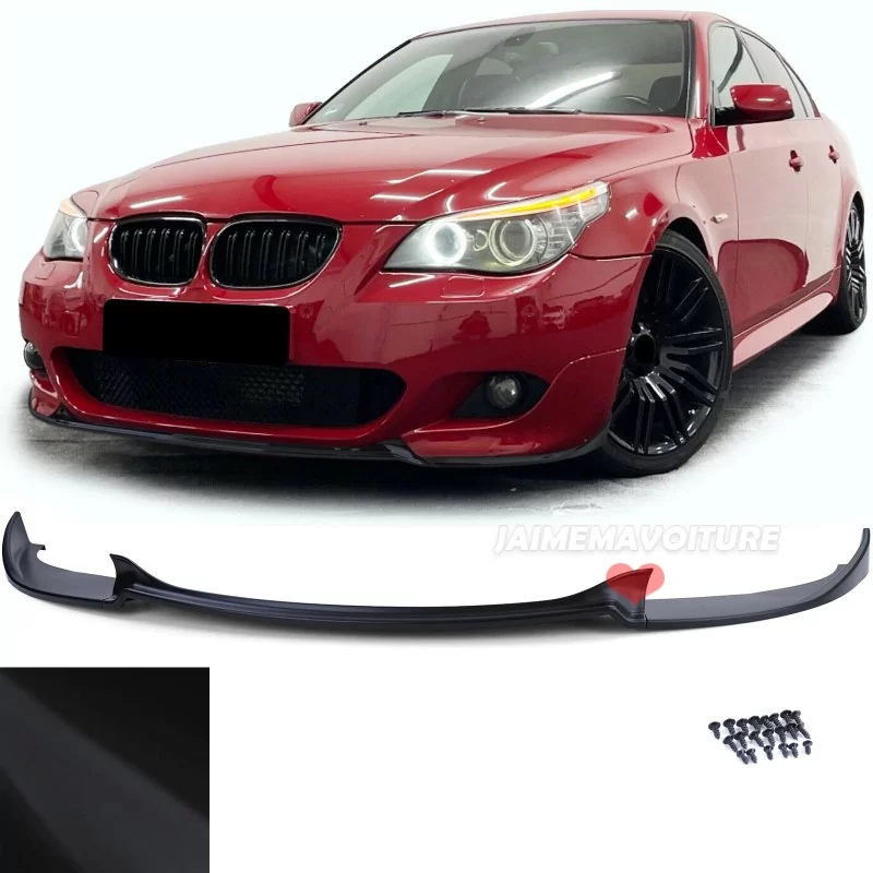 Matt svart blad till BMW 5-serie Pack M 2007-2010