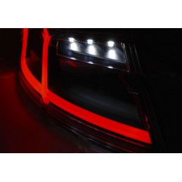 Feux arrières led tuning pour Audi TT 2006-2014 fumé