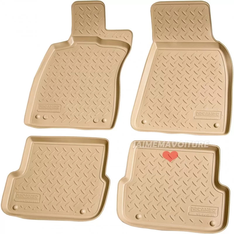 Beige matta till Audi A6 C6 4F 2004-2011