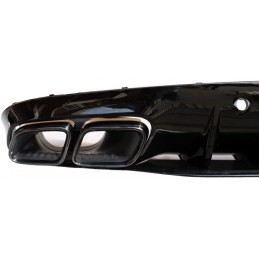 Diffuseur look C63 parechoc arrière AMG Mercedes Classe C C205 2014-2020