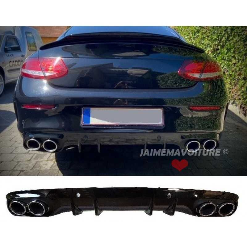 Valence pour pare-chocs arrière AMG Mercedes Classe C Coupé Cabriolet C205 A205