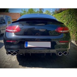 Valence pour pare-chocs arrière AMG Mercedes Classe C Coupé Cabriolet C205 A205