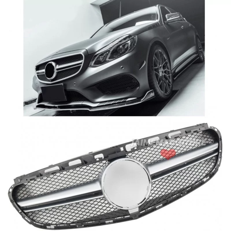 Frontgrill till Mercedes E-klass W212 AMG och Avantgarde 2013-2016