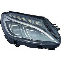 Left xenon front headlight for Mercedes C-Class W205 - with bend light