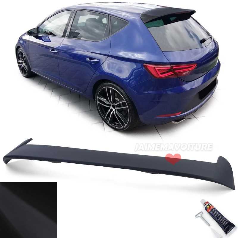 Becquet de toit pour Seat Leon 3 5F 2012 -2020 - Noir mat