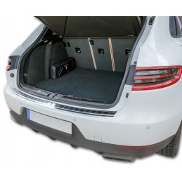 Lasttröskel i kromad aluminium för Porsche Macan