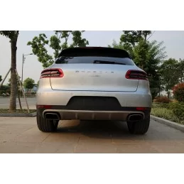 Added front bumper and rear for Porsche Macan Turbo