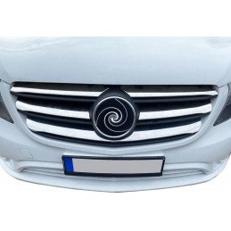 Chromergänzungen für Kühlergrill Mercedes Vito W447 2020-2023