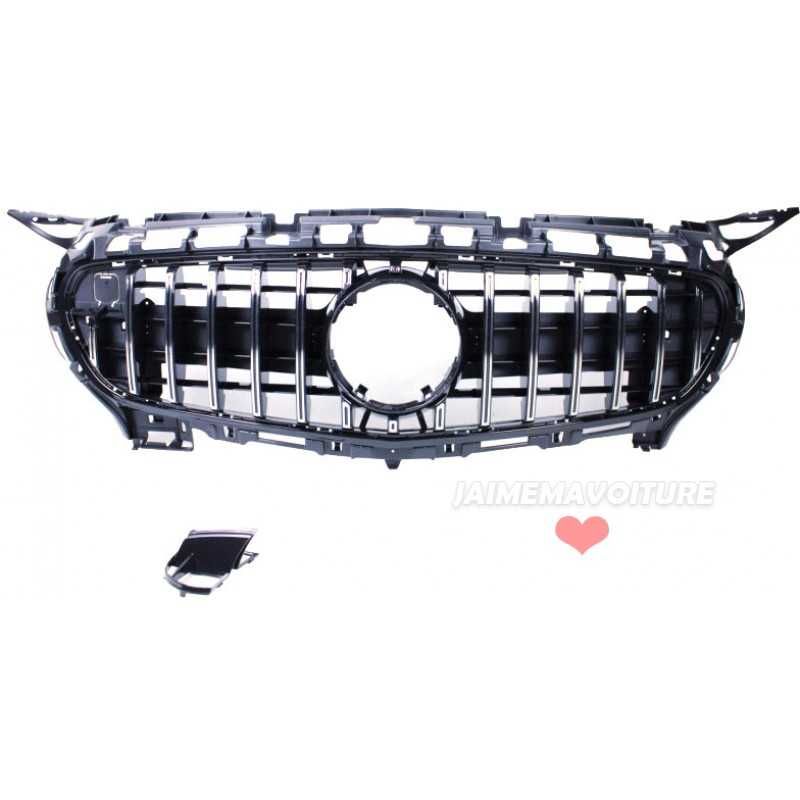 Schwarzer Kühlergrill Panamericana für Mercedes V-Klasse W447 2014-2019