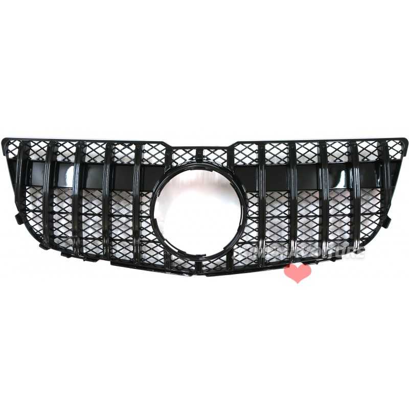 Black GT Panamericana grille for Mercedes GLK X204 2008 - 2012